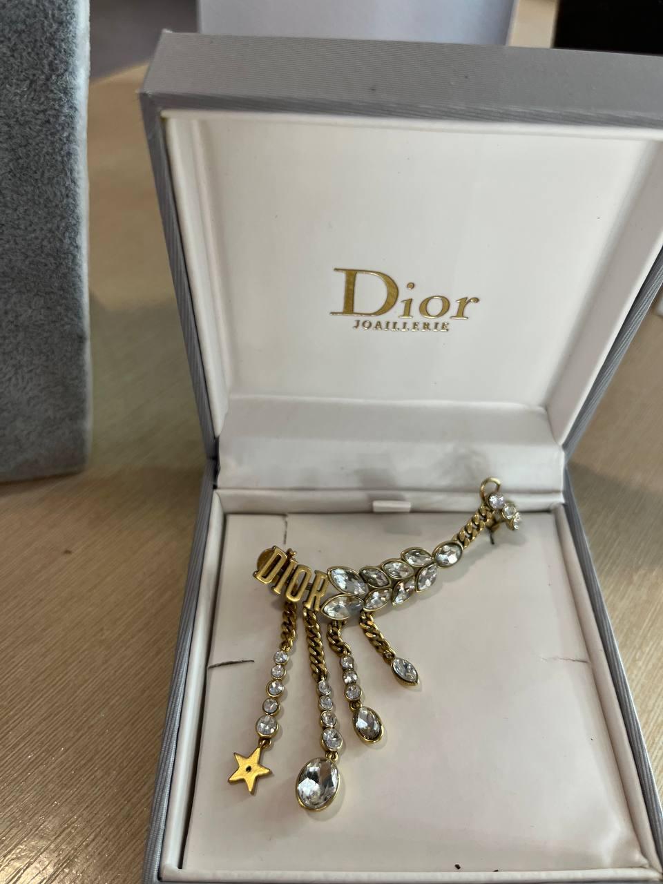 Діор сережка кафа / Dior