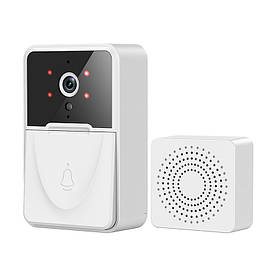 Розумний дверний відеодзвінок SMART DOORBELL (білий)