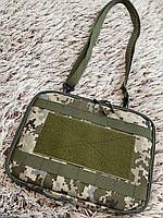 Военная тактическая сумка для планшета пиксель / подсумок  для планшета пиксель