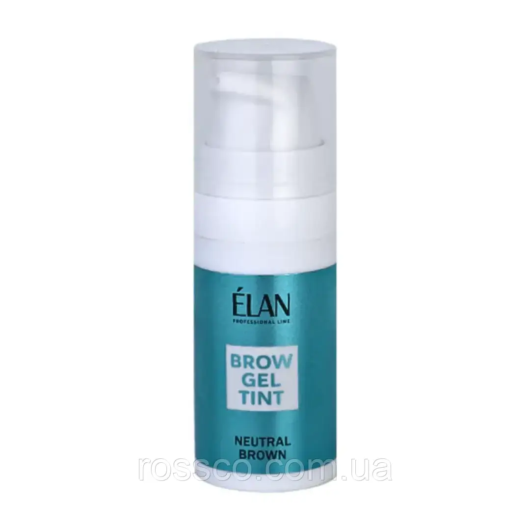 Гель-фарба для брів | Neutral Brown | Brow Gel Tint ELAN | 10 мл