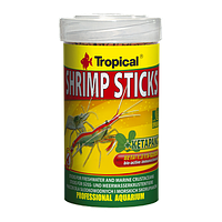 Сухой корм Tropical Shrimp Sticks для креветок и раков, 55 г (палочки)