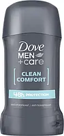 Антиперспірант-олівець Dove Men+Care "Комфорт чистоти" (50мл.)