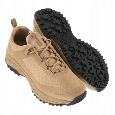 Напівчеревики тактичні кросівки Mil-Tec Tactical Sneaker койот бежевого кольору 12889019 Мілтек 40-46 розмір