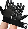 Рукавички для фітнесу RDX T2 Touch Screen Friendly Full Fingerf Black S, фото 5