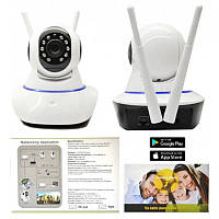 Камера видеонаблюдения поворотная Q5, IP Wi-Fi (камера наружная, камера для дома, камера уличная) DE