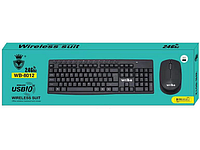 [VN-VEN0286] Беспроводной комплект клавиатуры и мышки Wireless suit WB-8012 24Ghz DE