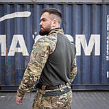 Сорочка тактична Hawk Tornado Ubacs(Убакс) з налокітниками мультикам, фото 3
