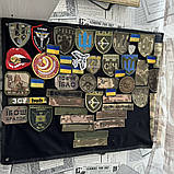 Панель для шевронів патчів і нашивок — стенд для шевронів, патч-бонд велка панель для знаків відмінності, фото 4
