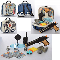 Детский набор военного в чемодане S-23 (игровой набор, игрушки для детей) DE