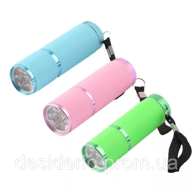 LED Лампа-ліхтарик для сушіння гель-лаку (міні лампа для нігтів) DE - фото 1 - id-p2214500982