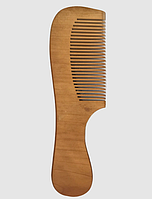 Расческа для волос деревянная № D ширина 7.5 см DE