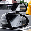 Дзеркала сліпих зон додаткові дзеркала на авто 2 шт. в чорному кольорі корпусу довжиною 13 см., фото 2