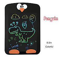 Планшет для рисования с мультяшными героями 8,5 дюймов (Тигр, Панда, Пингвин)