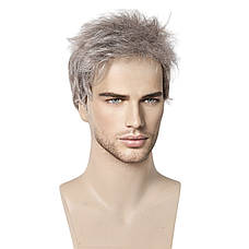 Перука чоловіча коротка пепельна, термоволокно DC1001-5, фото 2