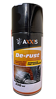 Мастило проникаюче універсальне Axxis De-rust 250 мл (аналог WD-40)