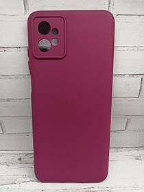 Чохол для Motorola G32 накладка бампер бордовий