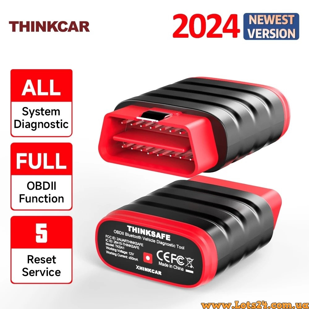 Автосканер Launch x431 THINKCAR THINKSAFE OBD2 BLUETOOTH VCI діагностичний сканер адаптер для авто лаунч х431