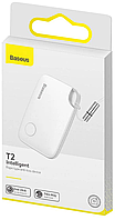 Беспроводной смарт-трекер брелок Baseus Intelligent T2 White