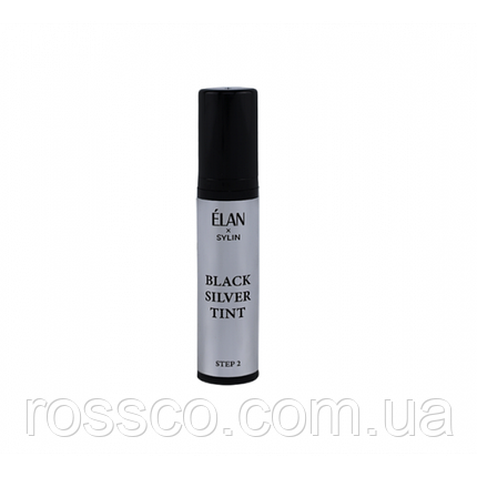 ELAN Система фарбування вій з інкапсульованим сріблом «BLACK SILVER TINT» Засіб 2, фото 1