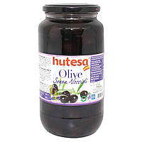 Оливки Hutesa Black Olive, 900 г