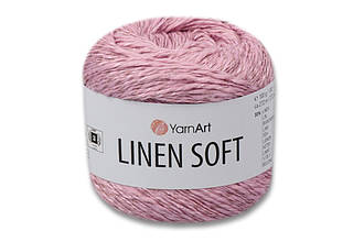 YarnArt Linen soft, Рожевий No7321