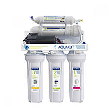 Aquakut Осмос із помпою 50G RO-5 А-01(накопичувальний пластиковий бак 3,2G)