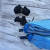 Гамак підвісний із захисною антимоскітною сіткою 250х135 см Туристичний для відпочинку із захистом від комах, фото 7