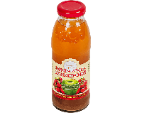 Сок яблочно-клубничный натуральный ТМ Солодка мрия (стекло) 1 л