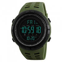 Часы армейские оригинал SKMEI 1251AG ARMY GREEN | Наручные часы для военных | Часы OP-470 для военнослужащих