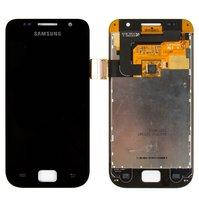 Дисплей для Samsung I9003 Galaxy SL, с сенсорным экраном, черный, original (prc)