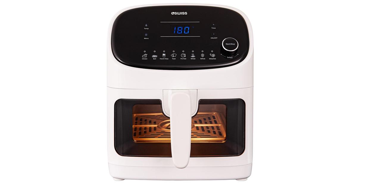 Фритюрниця аерофритюрниця мультипіч 4Swiss ABB-021 білий, фото 1