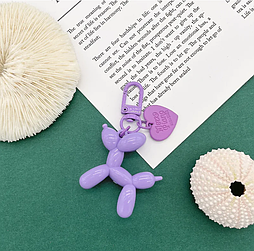 Брелок "Balloon Dog, фіолетовий