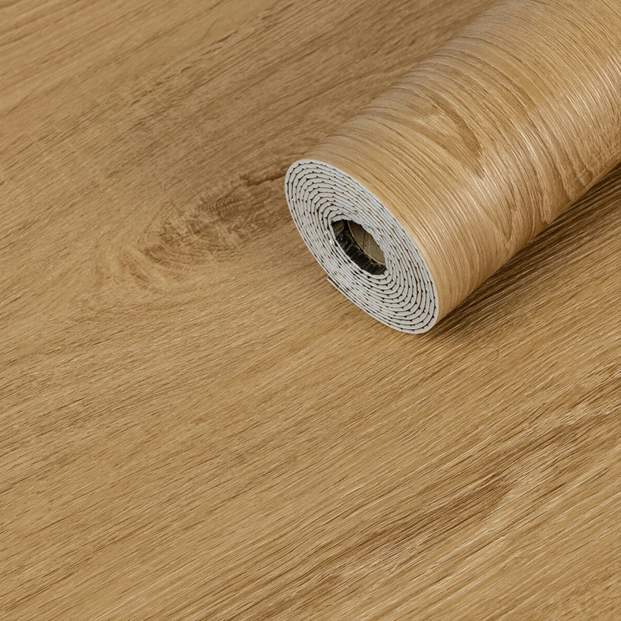 Самоклеюча вінілова плитка, вінілове ПВХ покриття для стін та підлоги в рулоні 3 м під дерево, Клен матове, фото 1