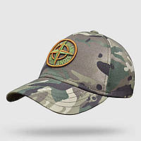 LI   Кепка Stone Island мультикам