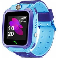 Детские Смарт Часы Baby Smart Watch Q12 (S12) Original С Lbs Сине-Голубые TV, код: 2599108