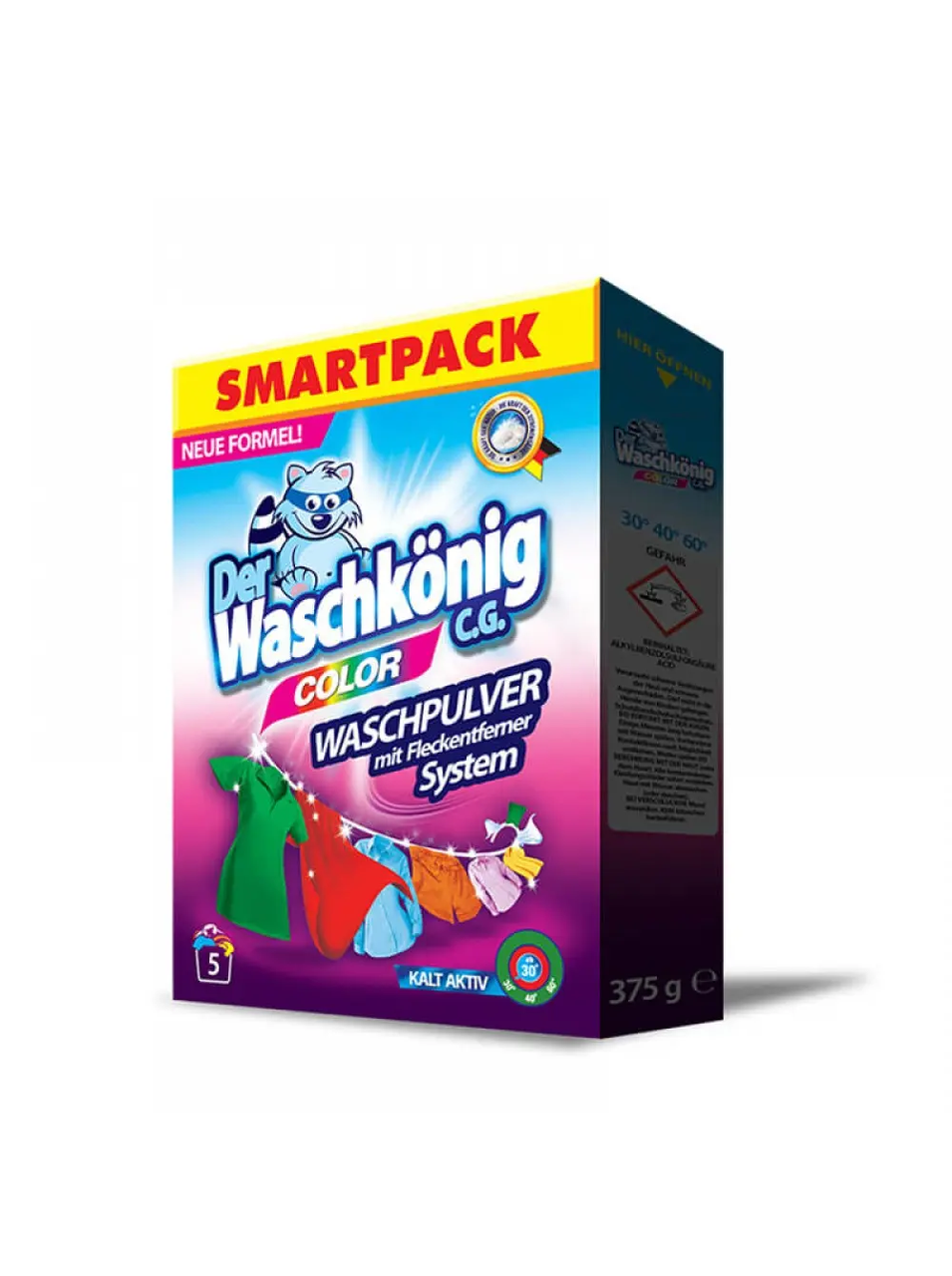 Пральний порошок автомат Waschkonig Color, 375 г