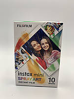 Фотоплівка картидж кольоровий Fujifilm Instax Mini Spray Art 10 фото 05.2025