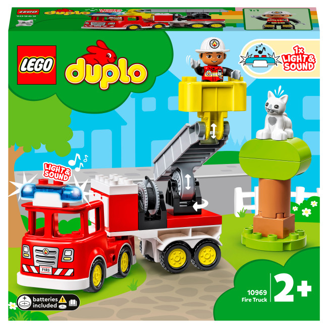 LEGO Duplo Пожежна машина конструктор лего дупло Пожежна машина 10969, фото 1