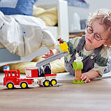LEGO Duplo Пожежна машина конструктор лего дупло Пожежна машина 10969, фото 7