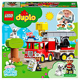 LEGO Duplo Пожежна машина конструктор лего дупло Пожежна машина 10969, фото 8