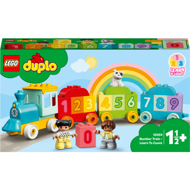 LEGO Duplo Потяг із цифрами – вчимося рахувати конструктор лего дупло Потяг із цифрами – вчимося рахувати 10954