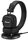 Навушники Marshall Major 4 IV Black | 80 годин батарея | бездротове заряджання, фото 6