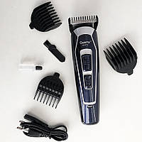 Машинка для стрижки GEMEI, Триммеры и бритвы машинки для стрижки волос мужской: синий