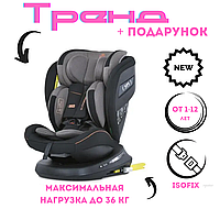 Детское автокресло с подголовником и поворот 360º Isofix 0-12 лет (36 кг)