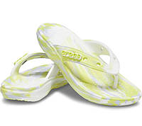 Crocs classic marbled flip в' єтнамки жіночі крокс.