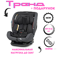 Комфортное универсальное автокресло от 1 до 12 лет Isofix (36 кг)