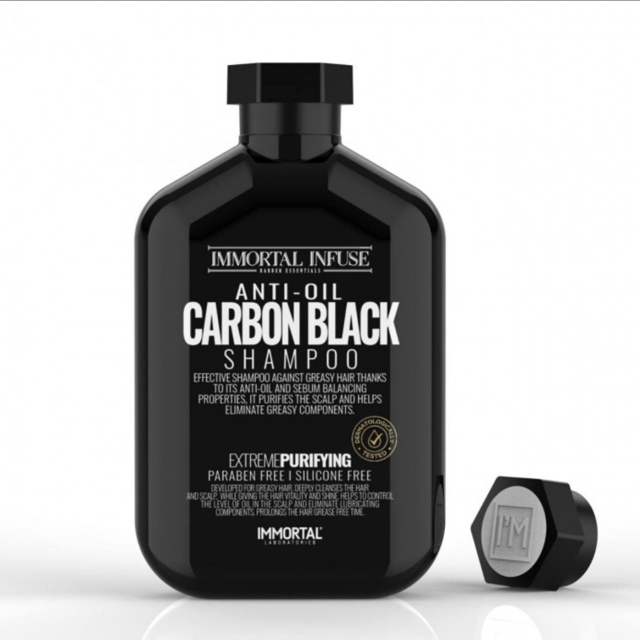 Шампунь для жирного волосся (Carbon Black Shampoo) Immortal Infuse, 500 мл (INF-69)