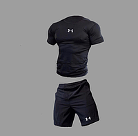 Компресійний комплект 2в1 Under Armour M-XXL Футболка та шорти для спорту