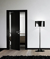 Комплект фурнитуры Ergon Living T. E., LA (ширина дверей) = 87-67 см цвет: черный
