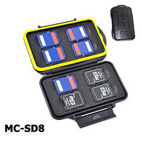 Водонепроницаемый защитный кейс для карт памяти JJC MC-SD8